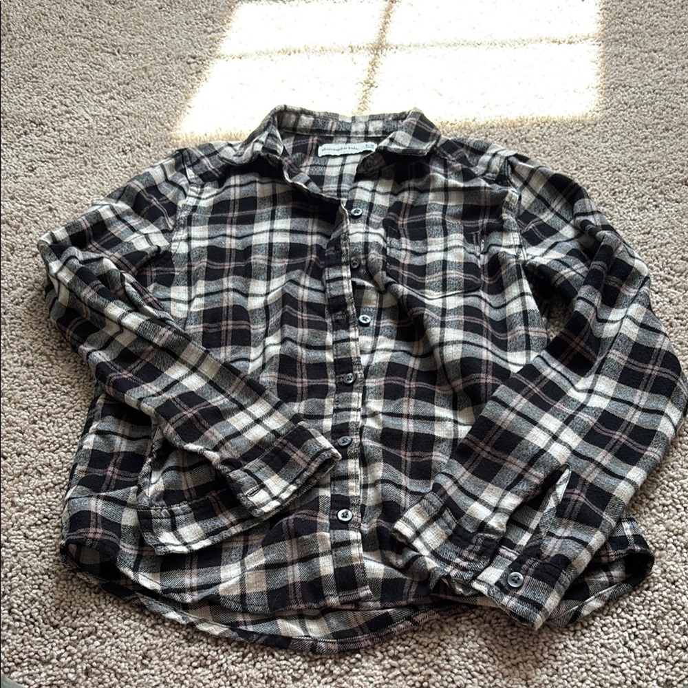 Abercrombie flannel Button-Up Shirt